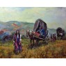 Картина "Цыганский табор".