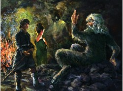  Картина "Пер Гюнт в пещере Доврского Деда"