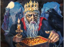  Картина "Кощей Бес Смертный над златом чахнет".