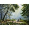 Картина "Лесное утро".