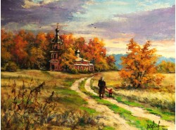 Картина "Дорога к храму".