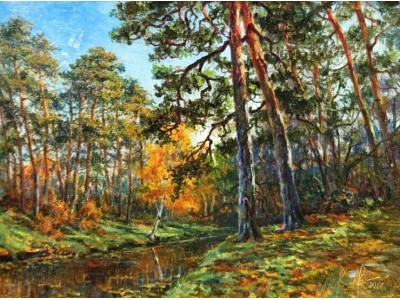  Картина "Осень в Серебряном Бору".