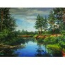  Картина "На реке".