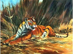 Картина "Тигр".